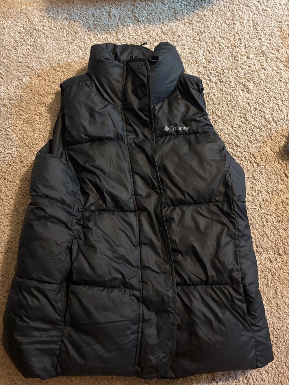 Columbia Women's Black Quilted Puffer Vest